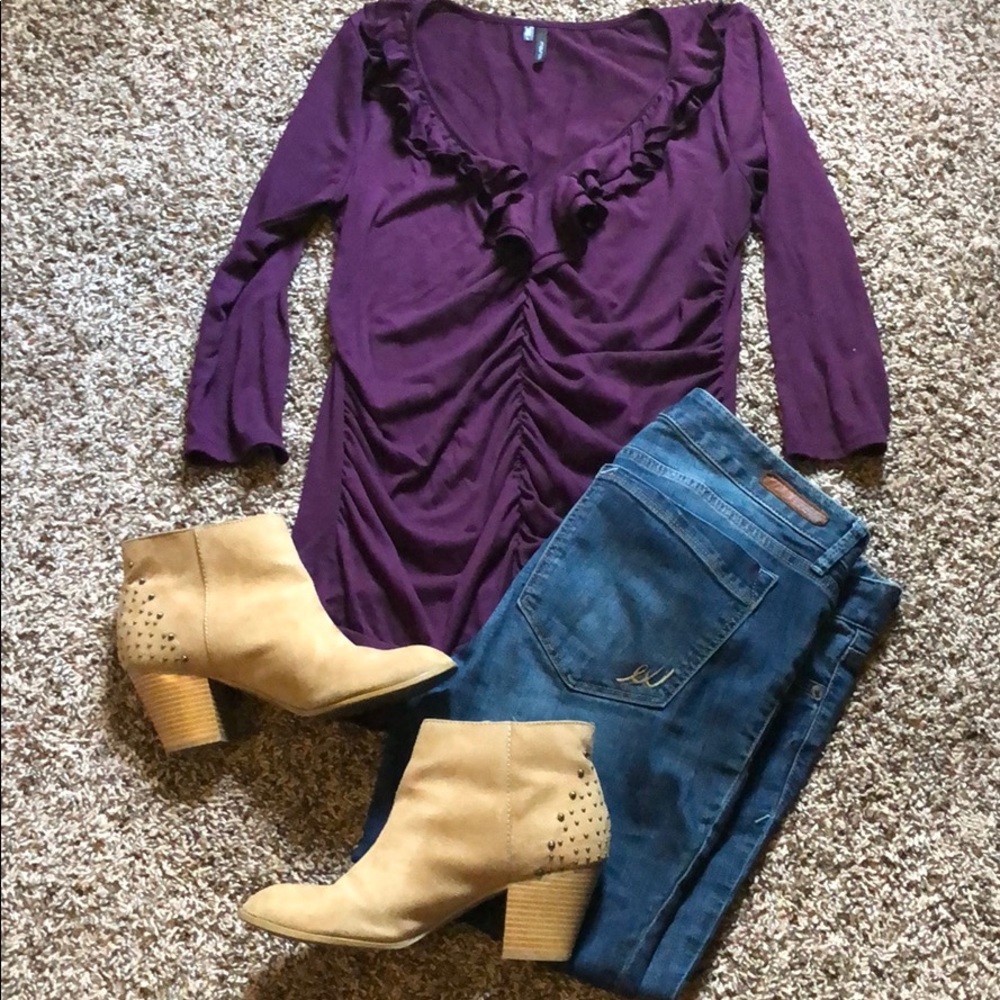 Maurices Plum Top